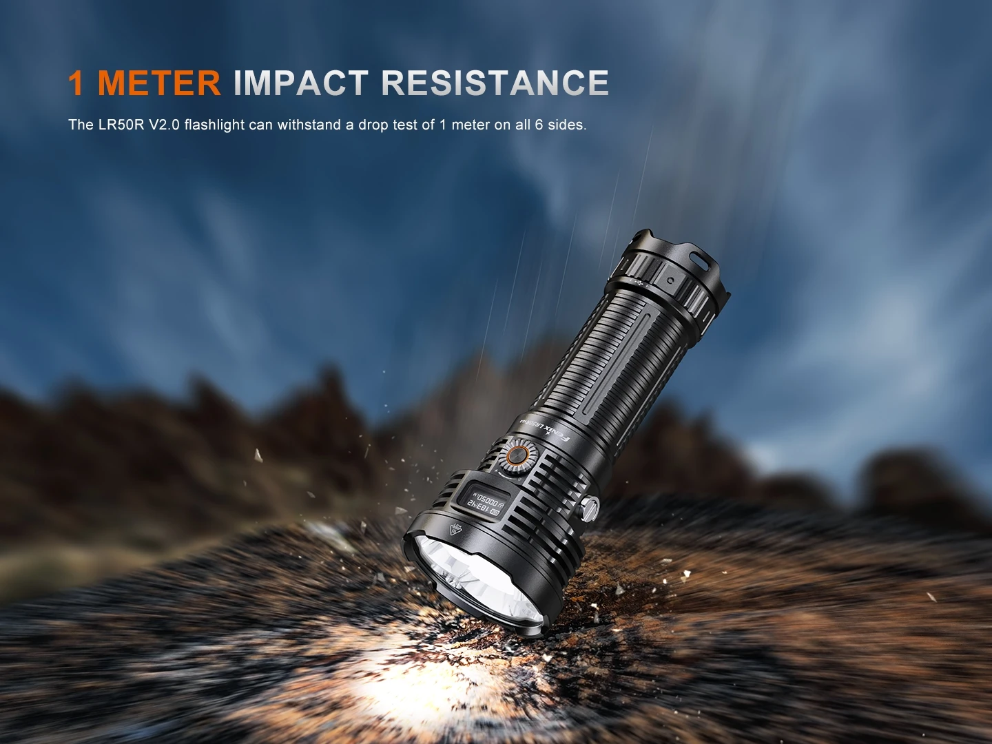 Fenix LR50R V2.0 18000 Lumen Spot and Flood Light with Red and UV
